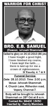 Bro.EB Samuel